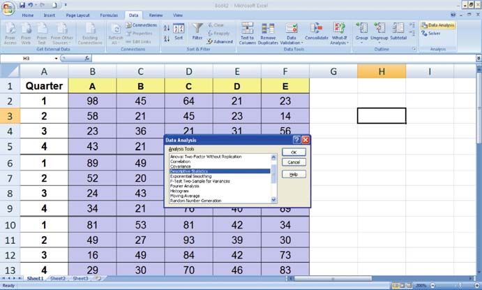 where is the data analysis tool in excel 2011